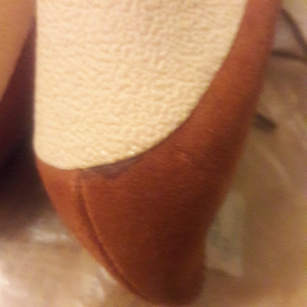 Cushion Walk genuine suede lace up wedge - Picture 8 of 8